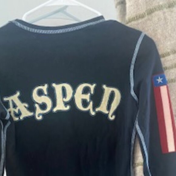 ALP N ROCK WOMEN'S CREW SHIRT SIZE SMALL NAVY BLUE - Picture 7 of 8